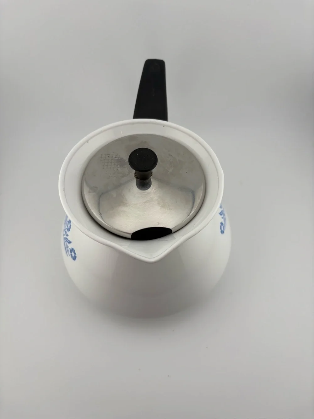 Corning Ware Blue Cornflower 6-Cup Teapot with lid